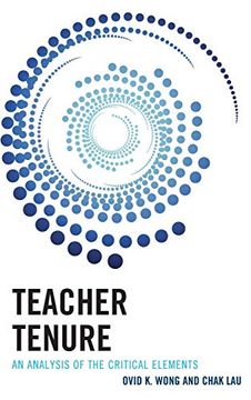 portada Teacher Tenure: An Analysis of the Critical Elements (en Inglés)