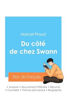 portada Réussir son bac de Français 2024: Analyse du Roman du Côté de Chez Swann de Marcel Proust (in French)