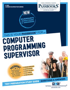 portada Computer Programming Supervisor (C-1961): Passbooks Study Guide Volume 1961 (en Inglés)