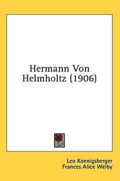 portada hermann von helmholtz (1906) (en Inglés)