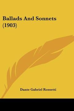 portada ballads and sonnets (1903) (in English)