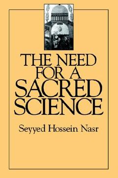 portada the need for a sacred science (in English)