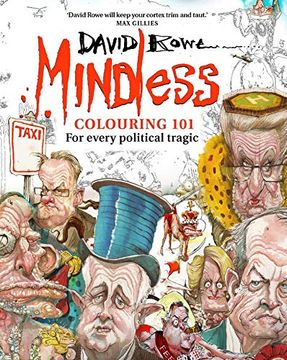 portada Mindless Colouring 101: For Every Political Tragic