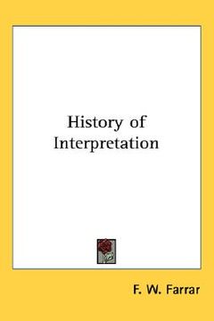 portada history of interpretation (en Inglés)