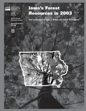 portada Iowa's Forest Resources in 2003 (en Inglés)