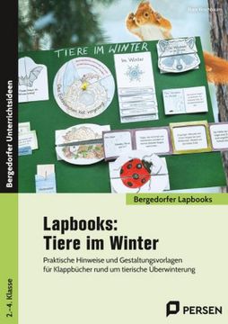 portada Lapbooks: Tiere im Winter - 1. -4. Klasse (en Alemán)