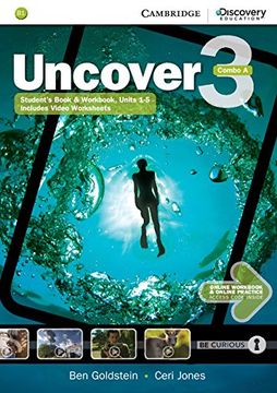 portada Uncover Level 3 Combo a With Online Workbook and Online Practice (en Inglés)