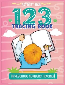 portada Activity Book for Kids: Preschool Number Tracing Book (en Inglés)