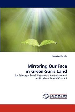portada mirroring our face in green-sun's land (en Inglés)