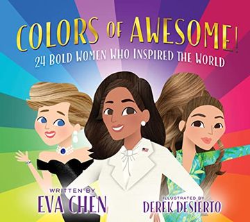 portada Colors of Awesome! 24 Bold Women who Inspired the World (en Inglés)