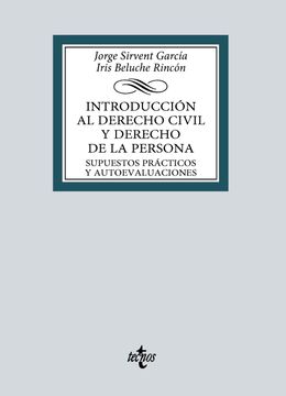 portada Introducción al derecho civil y derecho de la persona (en Castellano)