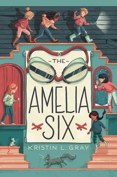 portada The Amelia six (Amelia Earhart) (en Inglés)