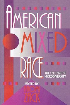 portada american mixed race: the culture of microdiversity (en Inglés)