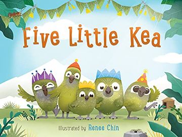 portada Five Little Kea (en Inglés)