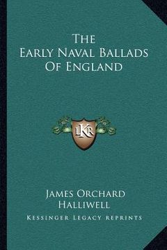portada the early naval ballads of england (in English)