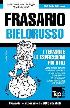 portada Frasario Italiano-Bielorusso e vocabolario tematico da 3000 vocaboli (en Italiano)