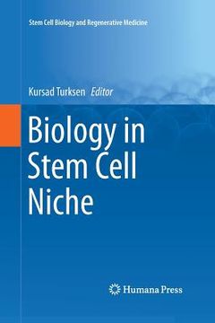 portada Biology in Stem Cell Niche (en Inglés)