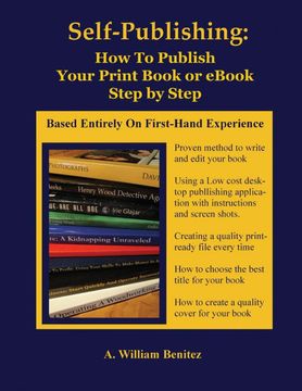 portada Self Publishing: How to Publish Your Print Book or Ebook Step by Step 
