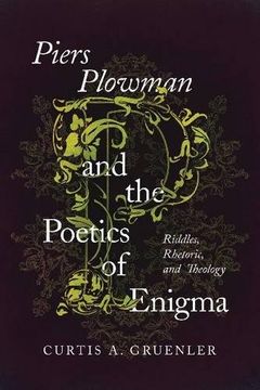 portada Piers Plowman and the Poetics of Enigma: Riddles, Rhetoric, and Theology (in English)