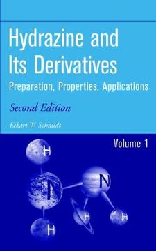 portada hydrazine and its derivatives: preparation, properties, applications (en Inglés)