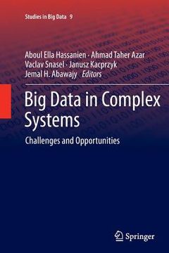 portada Big Data in Complex Systems: Challenges and Opportunities (en Inglés)