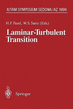 portada laminar-turbulent transition: iutam symposium, sedona/az september 13-17, 1999 (en Inglés)