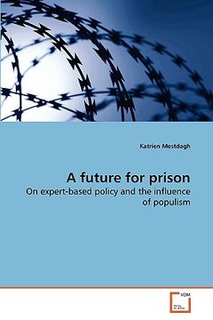 portada a future for prison (en Inglés)