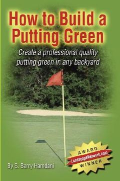 portada how to build a putting green (en Inglés)