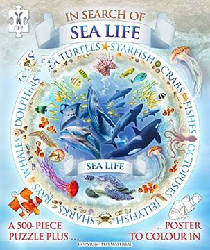 portada In Search of sea Life Jigsaw and Poster (en Inglés)