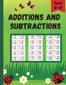 portada Additions and Subtractions: Amazing Activity Book Double Digit, Triple DigitMath Workbook for ages 6-81st & 2nd Grade Math (en Inglés)