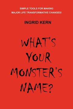 portada what's your monster's name? (en Inglés)