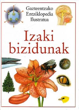 portada Izaki Bizidunak (Gazteentzako Entziklopedia) (en Euskera)