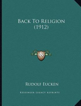 portada back to religion (1912) (in English)