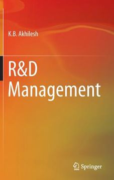 portada R&d Management (en Inglés)