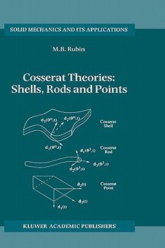 portada cosserat theories: shells, rods and points (en Inglés)