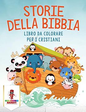 portada Storie Della Bibbia: Libro da Colorare per i Cristiani (en Italiano)