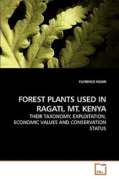 portada forest plants used in ragati, mt. kenya (en Inglés)
