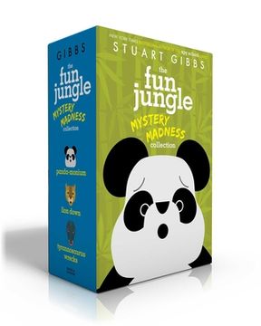 portada The Funjungle Mystery Madness Collection (Boxed Set): Panda-Monium; Lion Down; Tyrannosaurus Wrecks (in English)