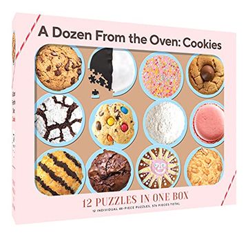 portada 12 Puzzles in one Box: A Dozen From the Oven: Cookies! (in English)