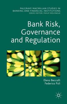 portada Bank Risk, Governance and Regulation (en Inglés)