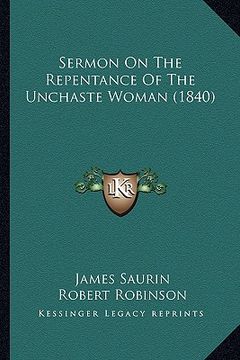 portada sermon on the repentance of the unchaste woman (1840) (in English)