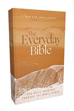 portada Nkjv, the Everyday Bible, Paperback, red Letter, Comfort Print: 365 Daily Readings Through the Whole Bible (en Inglés)