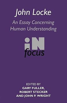 portada john locke: en essay concerning human understanding in focus (en Inglés)
