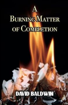 portada A Burning Matter of Completion (en Inglés)