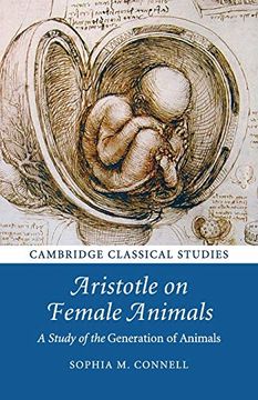 portada Aristotle on Female Animals: A Study of the Generation of Animals (Cambridge Classical Studies) (en Inglés)