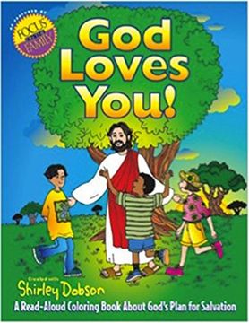 portada God Loves You!: A Read-Aloud Coloring Book about God's Plan for Salvation (Coloring Books) (en Inglés)