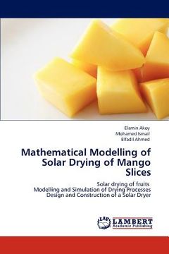 portada mathematical modelling of solar drying of mango slices