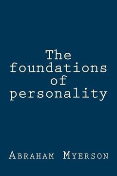 portada The foundations of personality (en Inglés)