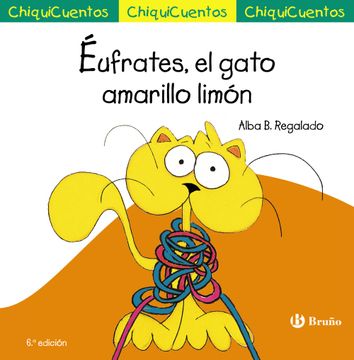 portada ChiquiCuento 22. Éufrates, el gato amarillo limón (in Spanish)