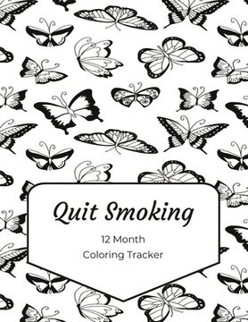 portada Quit Smoking: 12 Month Color Tracker (en Inglés)